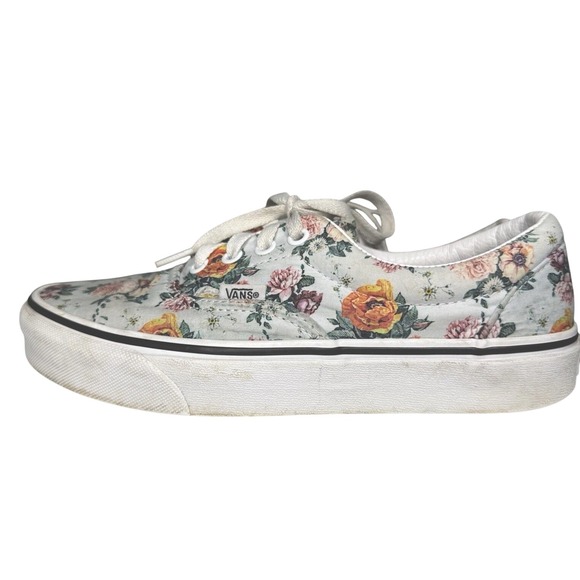 Vans Women's Era Floral Garden Canvas Classic Lace Up Sneakers Size 7.5 - Picture 1 of 8